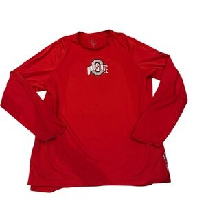 Ohio State University Nike Elite Long Sleeve Dri Fit Shirt Men’s Size Large